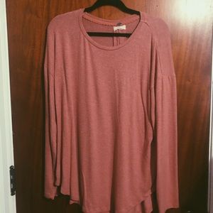 Pink Long Sleeve Shirt